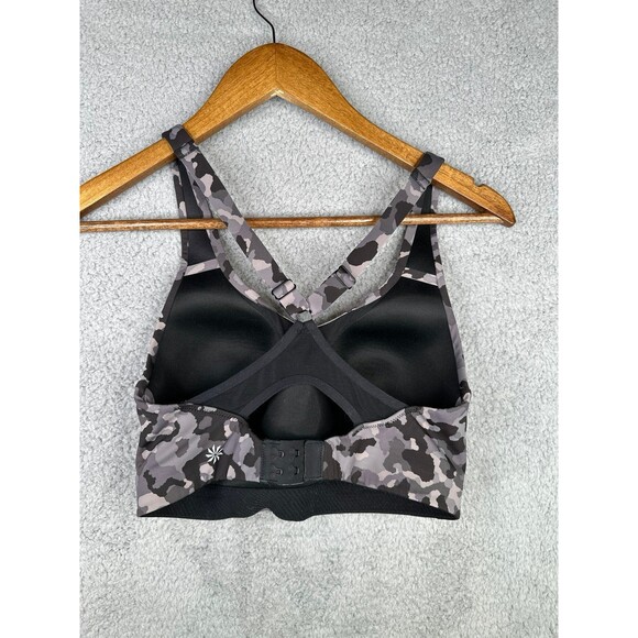 Athleta camo mesh back sports bra 32dd - Picture 3 of 5